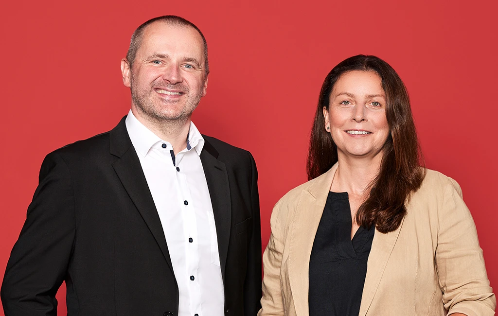 Johann Monteiro and Iota Dimou, founders of Pixida